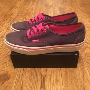 VANS Authentic Canvas Navy Unisex Sneakers